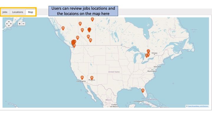 Job Maps - Visualizing Search Results - Job Mapping Software