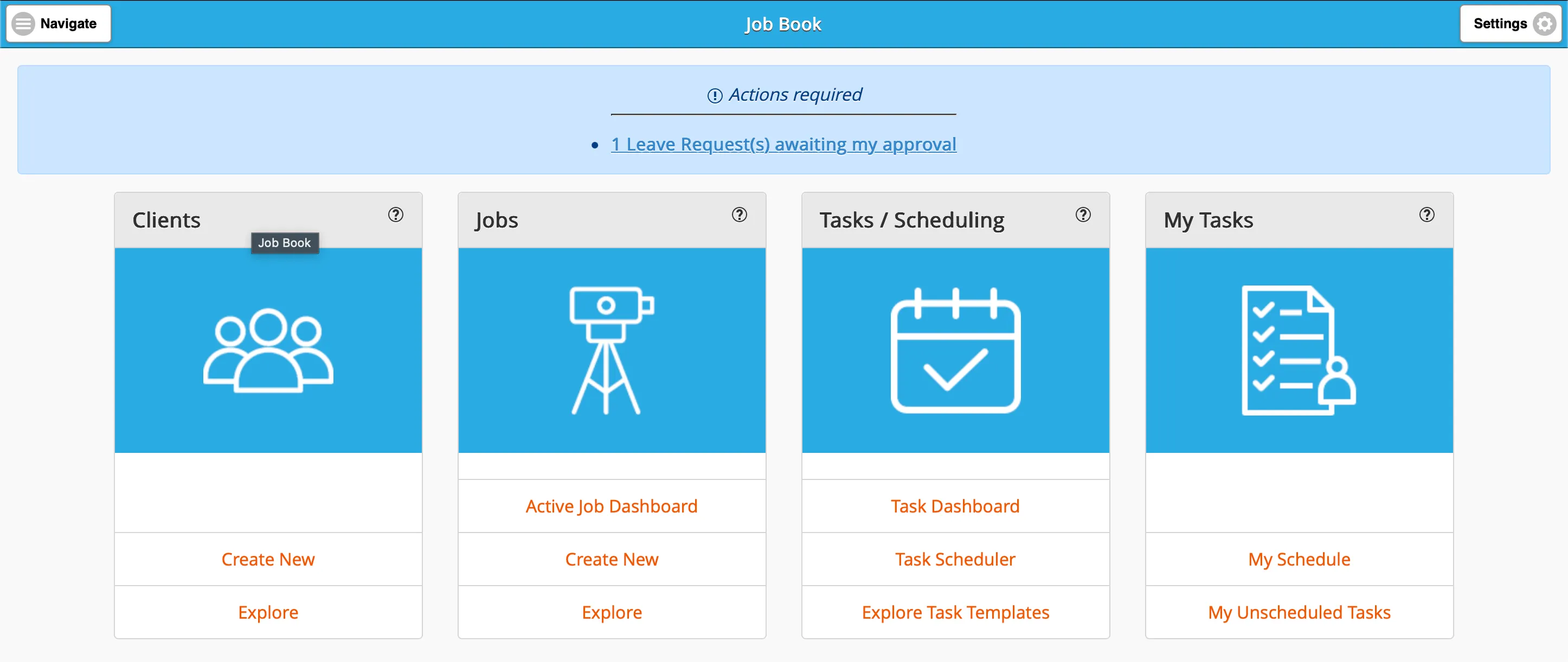Dashboard Notification